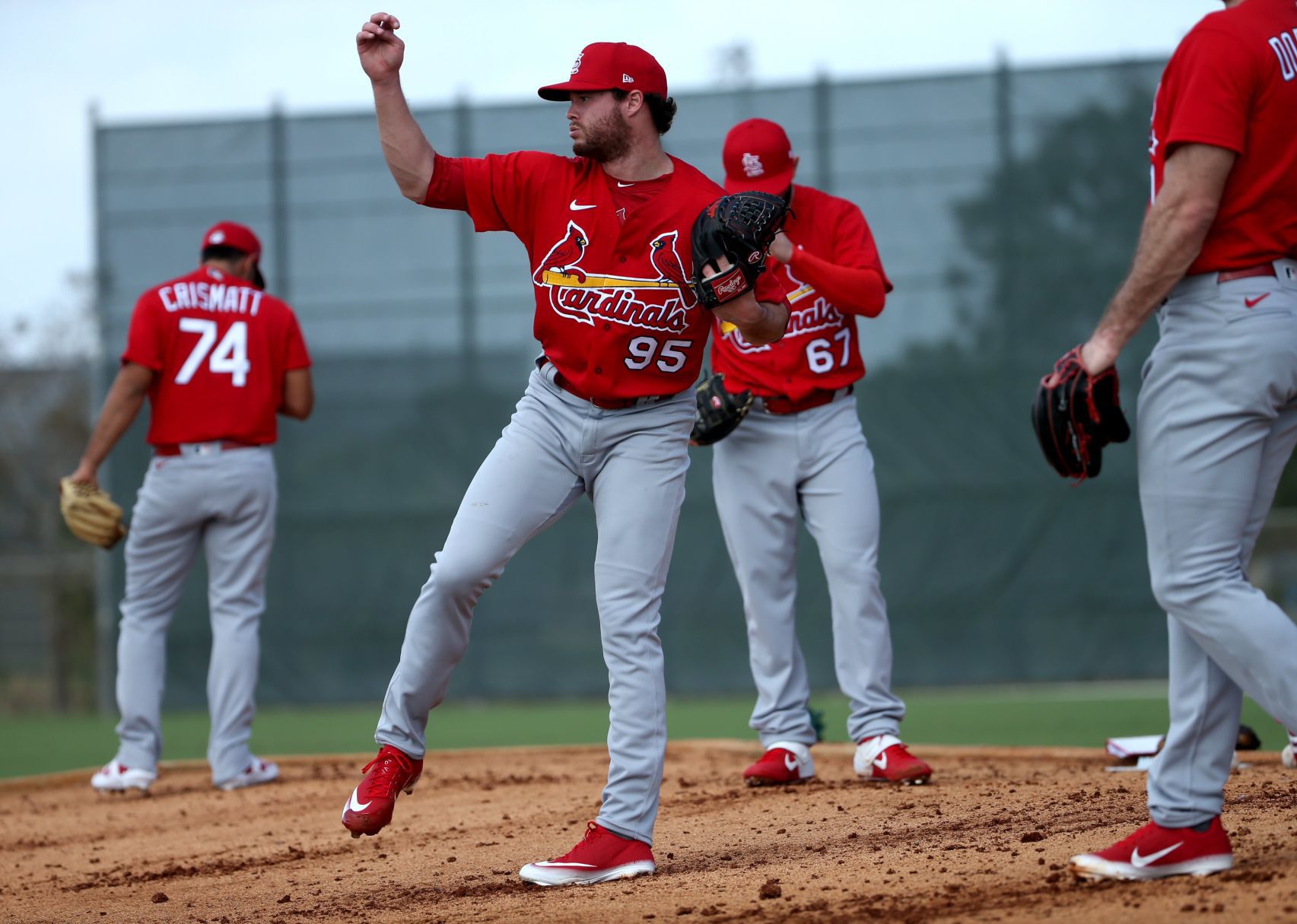 Thursday workout at Cardinals spring training